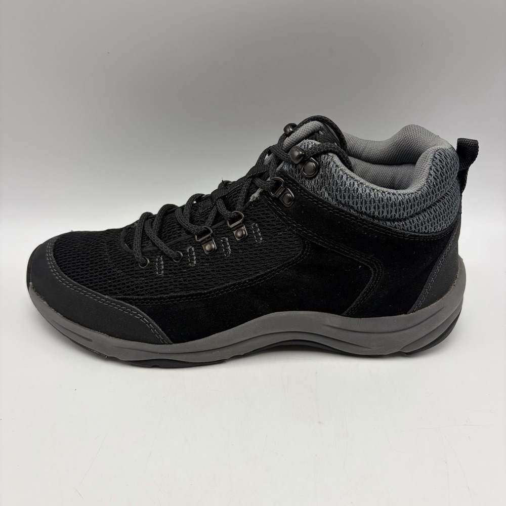 Vionic Boots Womens 9 Black Suede Ankle Hiking Comfort 3105CYPRESS/9168 Read